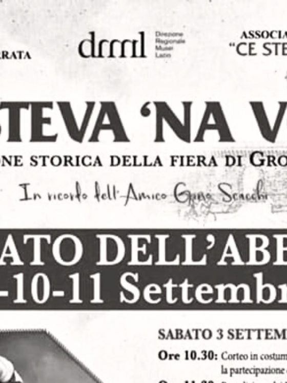 Grottaferrata, tutto pronto per “Ce steva ‘na vota”